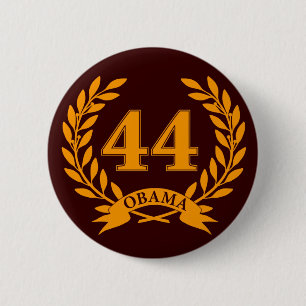 Badge Rond 5 Cm Inauguration d'Obama 44