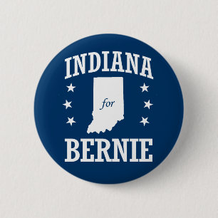 BADGE ROND 5 CM INDIANA POUR BERNIE SANDERS