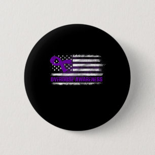 Badge Rond 5 Cm Indicateur de sensibilisation Récupération de la d