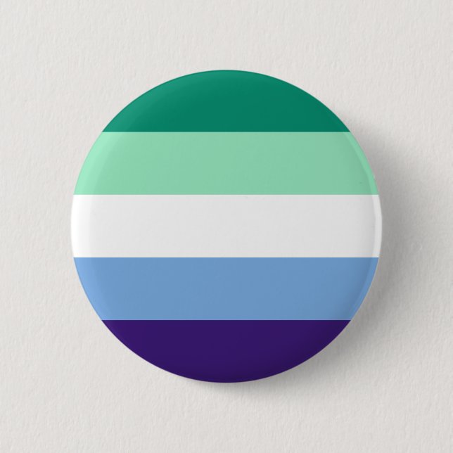 Badge Rond 5 Cm Indicateur gay pride (Devant)