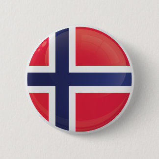 Badge Rond 5 Cm Indicateur Icône Arrondi Norvège