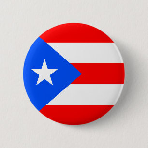 Badge Rond 5 Cm Indicateur Porto Rico