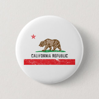 Badge Rond 5 Cm Indicateur Vintage de la Californie