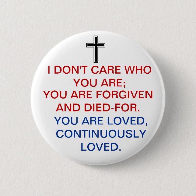 BADGE ROND 5 CM INDULGENT ET DIED-FOR (Devant)