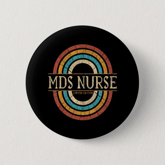 Badge Rond 5 Cm Infirmière (Devant)