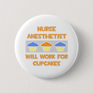Badge Rond 5 Cm Infirmière anesthésiste... Fonctionnera Pour Les C