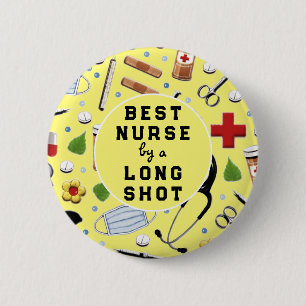 Badge Rond 5 Cm Infirmière Appréciation