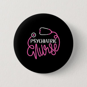 Badge Rond 5 Cm Infirmière -cute Rn Soins infirmiers en santé ment
