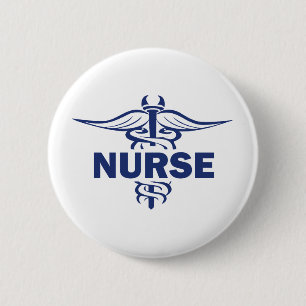 Badge Rond 5 Cm infirmière mauvaise