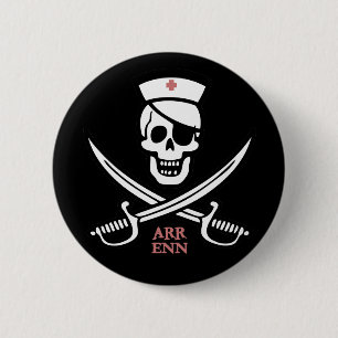 Badge Rond 5 Cm Infirmière Rackam