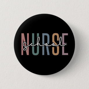 Badge Rond 5 Cm infirmière scolaire Cadeaux d'appréciation de l'