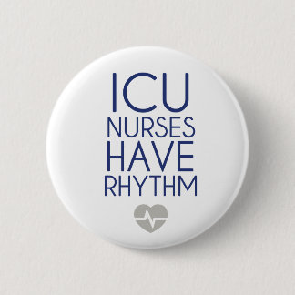 Badge Rond 5 Cm Infirmières d'ICU