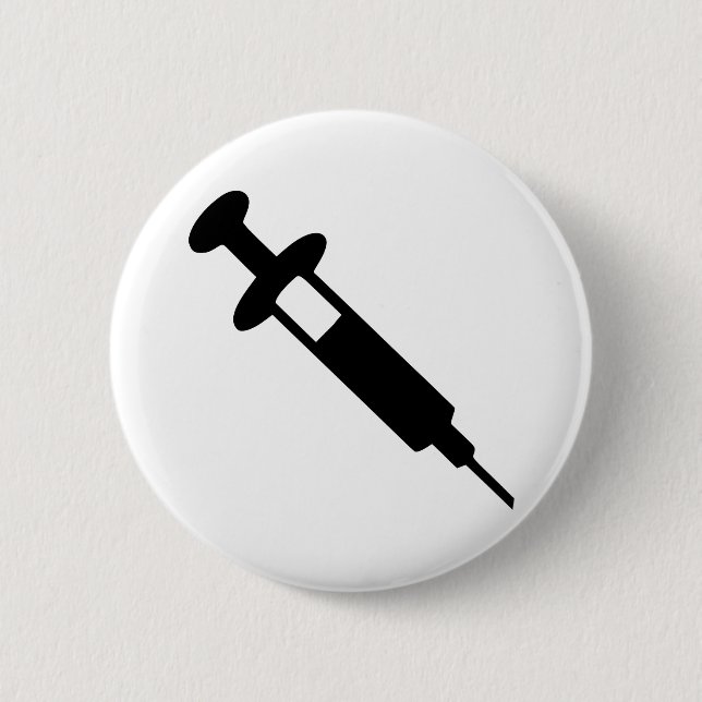 Badge Rond 5 Cm Injection (Devant)
