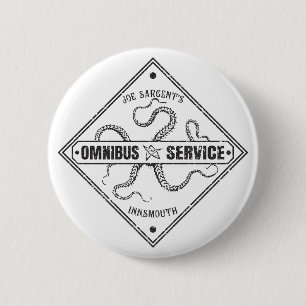 Badge Rond 5 Cm Innsmouth Bus Service Joe Sargent