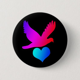 BADGE ROND 5 CM INSÉPARABLE 2