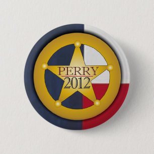 Badge Rond 5 Cm Insigne 2012 de garde forestière de Rick Perry