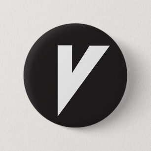 Badge Rond 5 Cm Insigne 5 de champ de vision