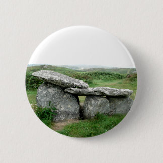 Badge Rond 5 Cm Insigne archéologique de l'Irlande de tombe formé