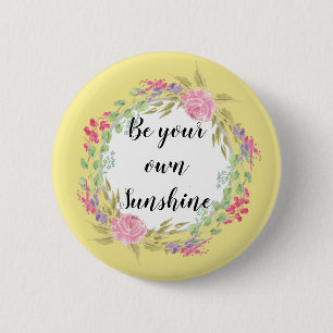 Badge Rond 5 Cm Insigne circulaire personnalisable de guirlande