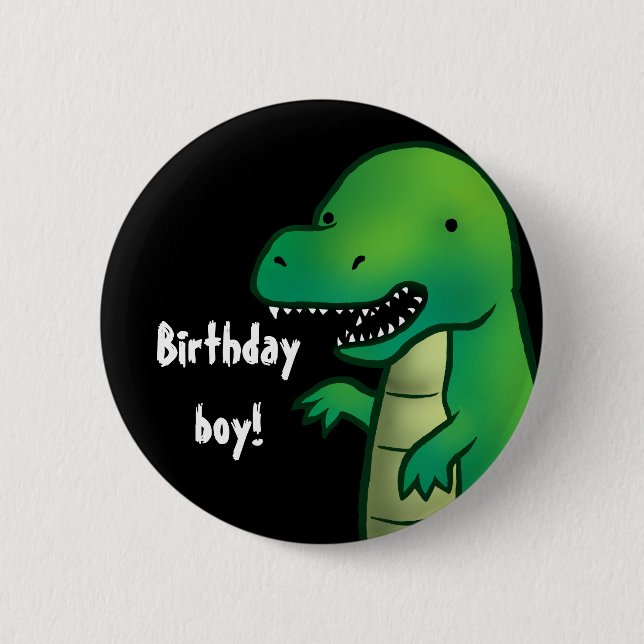 Badge Rond 5 Cm Insigne d'anniversaire de bande dessinée de (Devant)