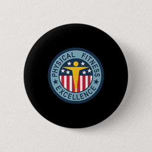 Badge Rond 5 Cm Insigne d'aptitude physique - Armée américaine