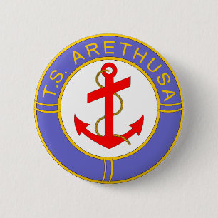 Badge Rond 5 Cm Insigne d'Arethusa de SOLIDES TOTAUX