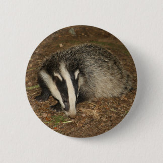 Badge Rond 5 Cm Insigne de blaireau de Brockwatch