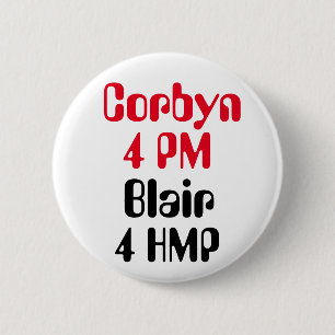 Badge Rond 5 Cm Insigne de bouton de Blair 4 HMP (prison) de 16h
