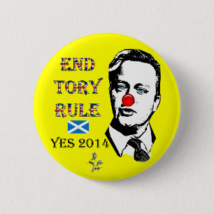 Badge Rond 5 Cm Insigne de bouton de David Cameron de règle de
