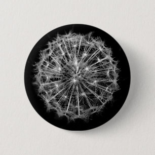 Badge Rond 5 Cm Insigne de bouton de pissenlit