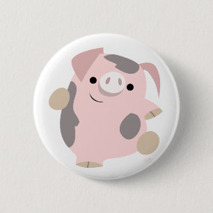 Badge Rond 5 Cm Insigne de bouton de porc de danse de bande