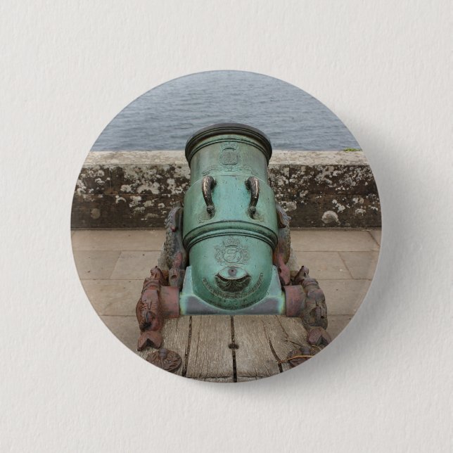 Badge Rond 5 Cm insigne de canon (Devant)
