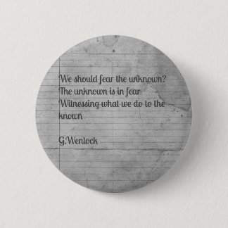Badge Rond 5 Cm Insigne de citation
