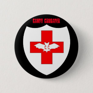 Badge Rond 5 Cm Insigne de croisé de sucrerie