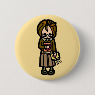 Badge Rond 5 Cm insigne de livre