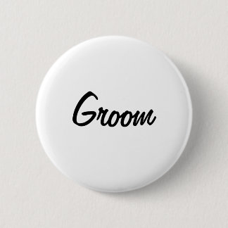 Badge Rond 5 Cm Insigne de marié