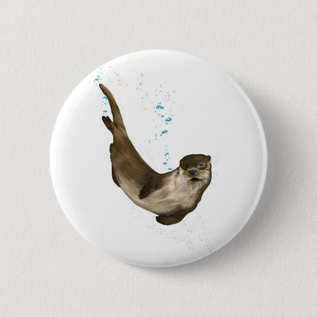 Badge Rond 5 Cm Insigne de nage circulaire de 6 cm (Devant)
