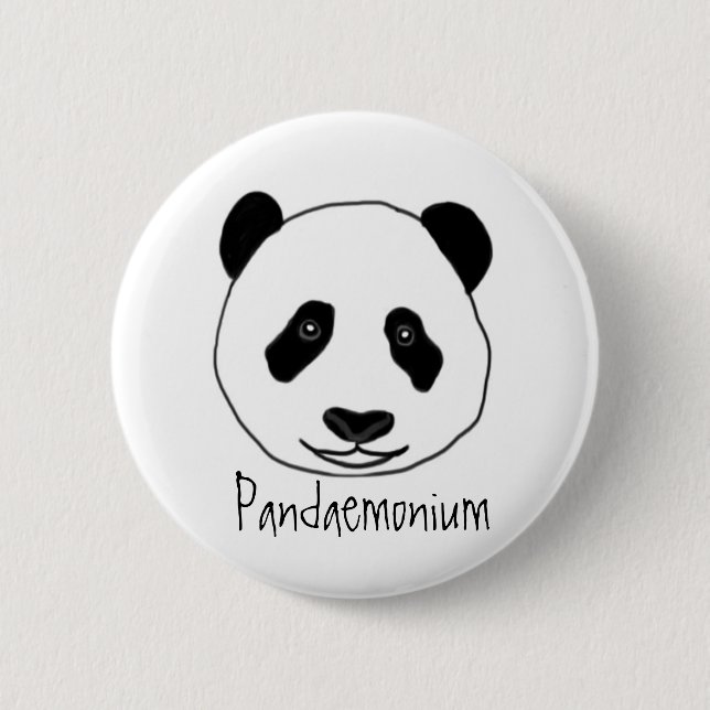 Badge Rond 5 Cm Insigne de Pandaemonium (Devant)
