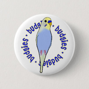 Badge Rond 5 Cm Insigne de perruches