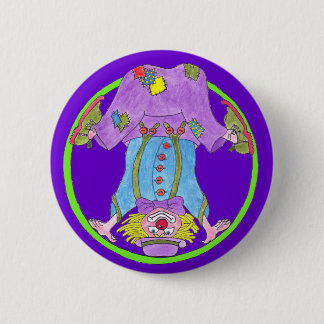 Badge Rond 5 Cm Insigne de Pin de bouton de câpres de clown