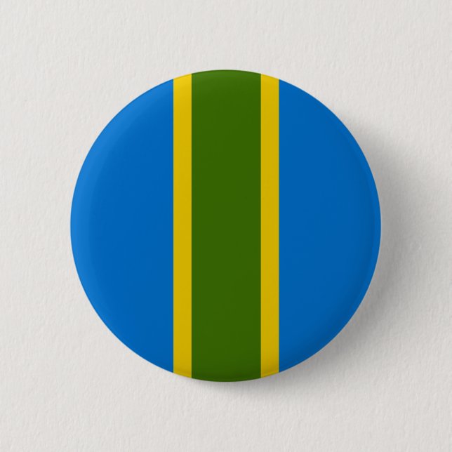 Badge Rond 5 Cm Insigne de populace du comté de Caer Adamant (Devant)