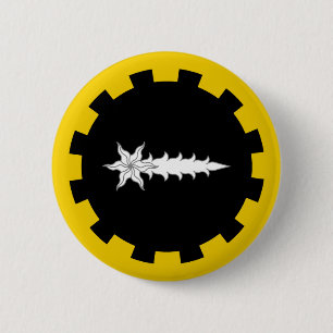 Badge Rond 5 Cm Insigne de population des terres batables