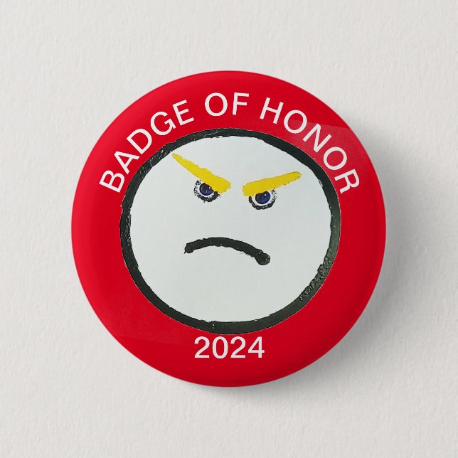 Badge Rond 5 Cm Insigne d'honneur (Devant)