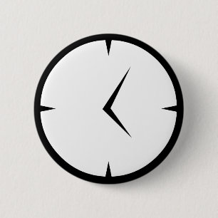 Badge Rond 5 Cm Insigne d'horloge de Newskoo