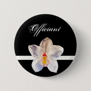 Badge Rond 5 Cm Insigne d'identité Mariage officiel