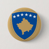 insigne du Kosovo bouton à revers