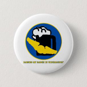 Badge Rond 5 Cm Insigne du mérite de Wingman