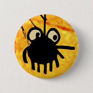 Badge Rond 5 Cm Insigne : Jeux de toile d'araignée