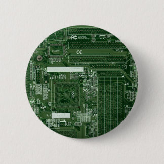 Badge Rond 5 Cm Insigne vert de carte