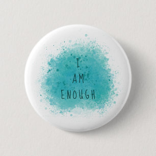 Badge Rond 5 Cm Inspirer Je Suis Assez Simple Citation D'Affirmati